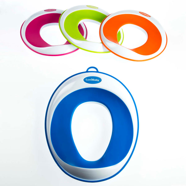 Toilet Training Seat - Kids Toilet Trainer Ring for Boys or Girls | Secure Non-Slip Surface - FREE Suction Cup Storage Hook